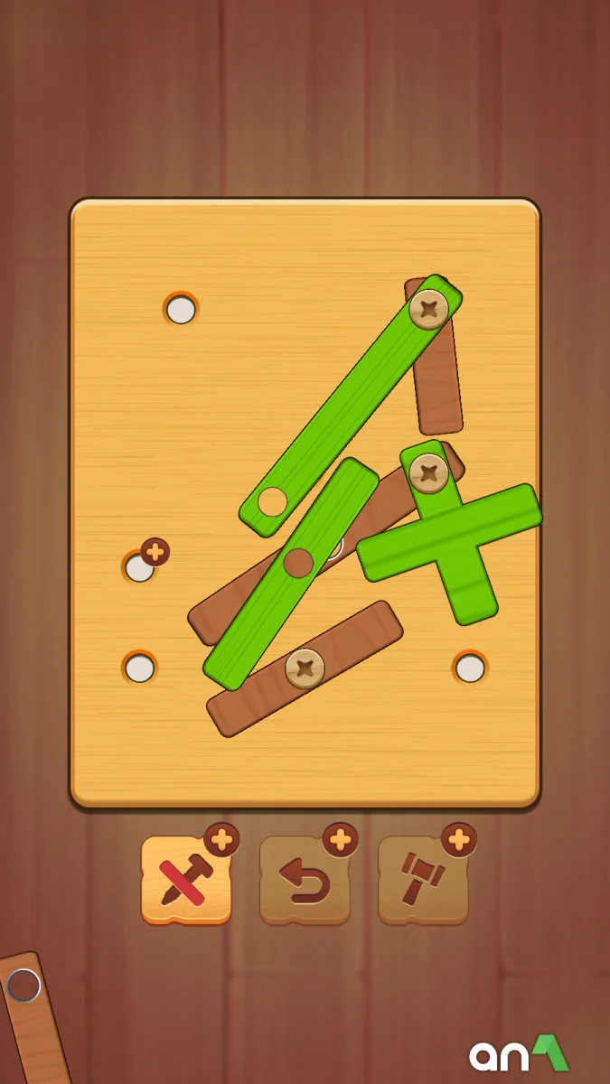 Wood Nuts & Bolts Puzzle screenshot 4