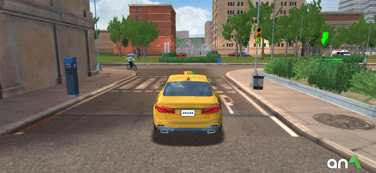 Captura de pantalla 1 de Taxi Car Simulator: EVO