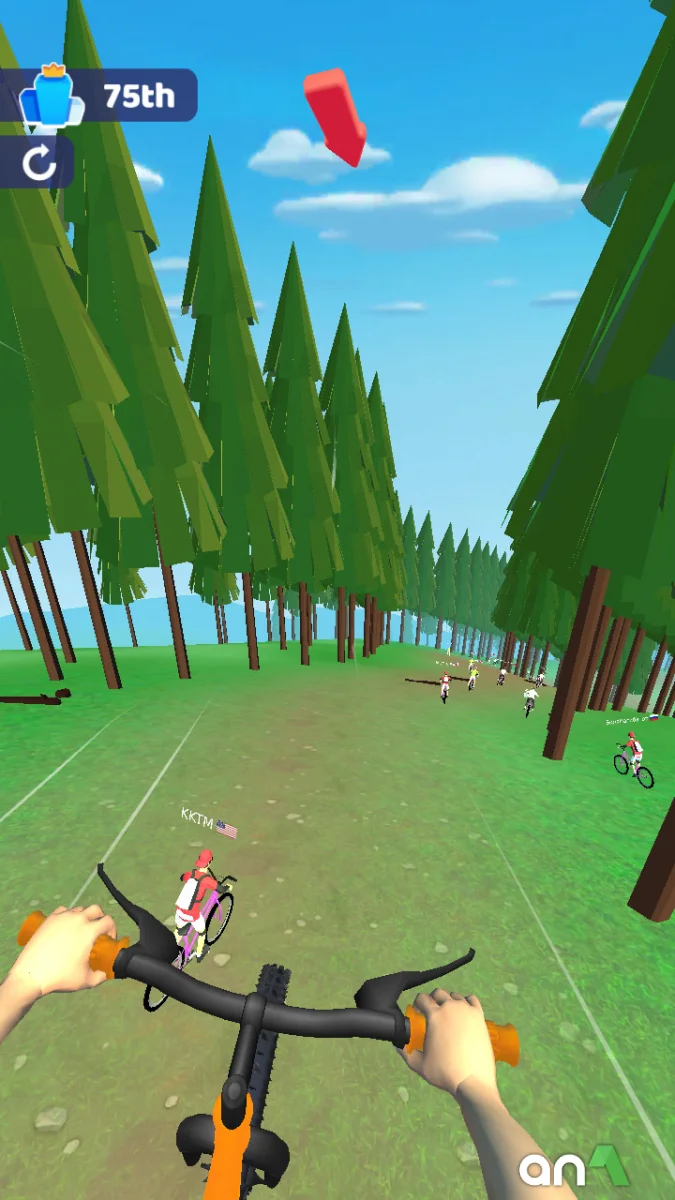 Riding Extreme 3D gameplay screenshot 3