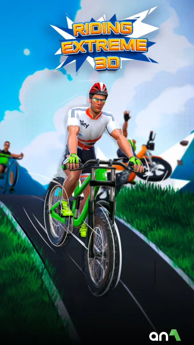 Riding Extreme 3D gameplay screenshot 1