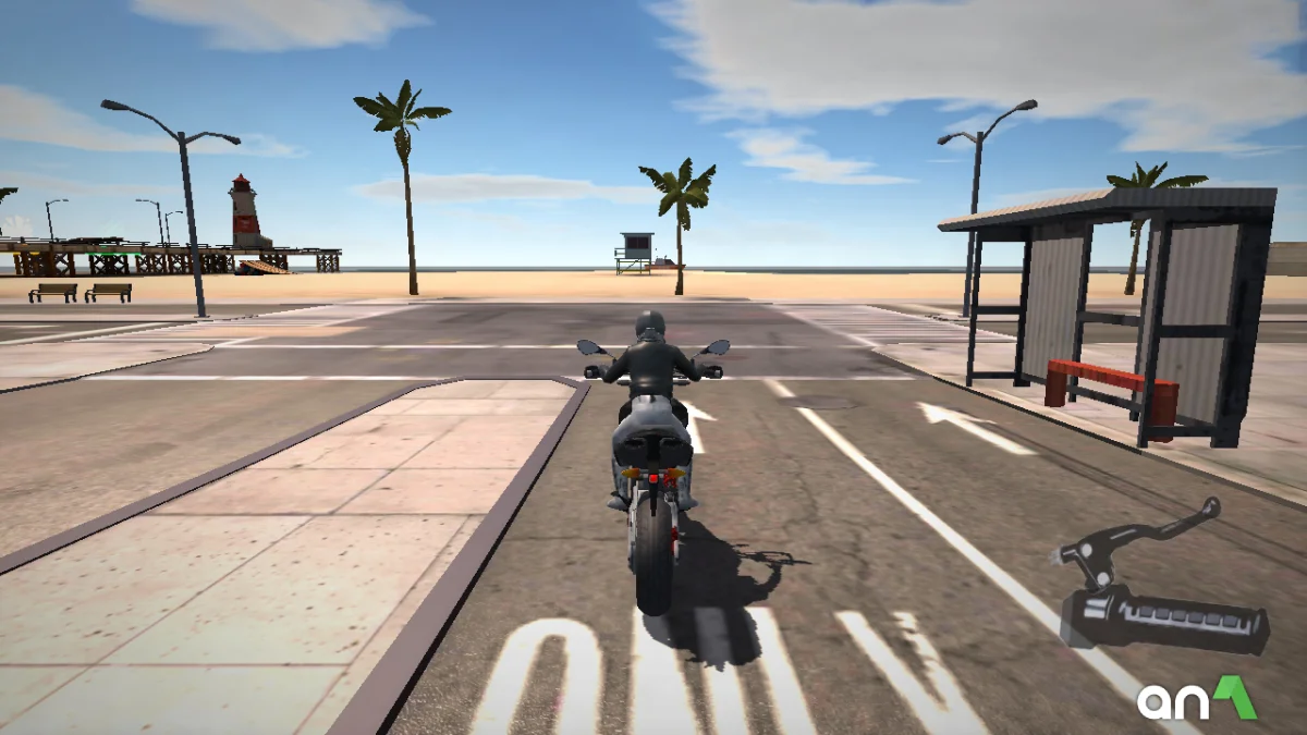 Captura de pantalla de Ultimate Motorcycle Simulator 1