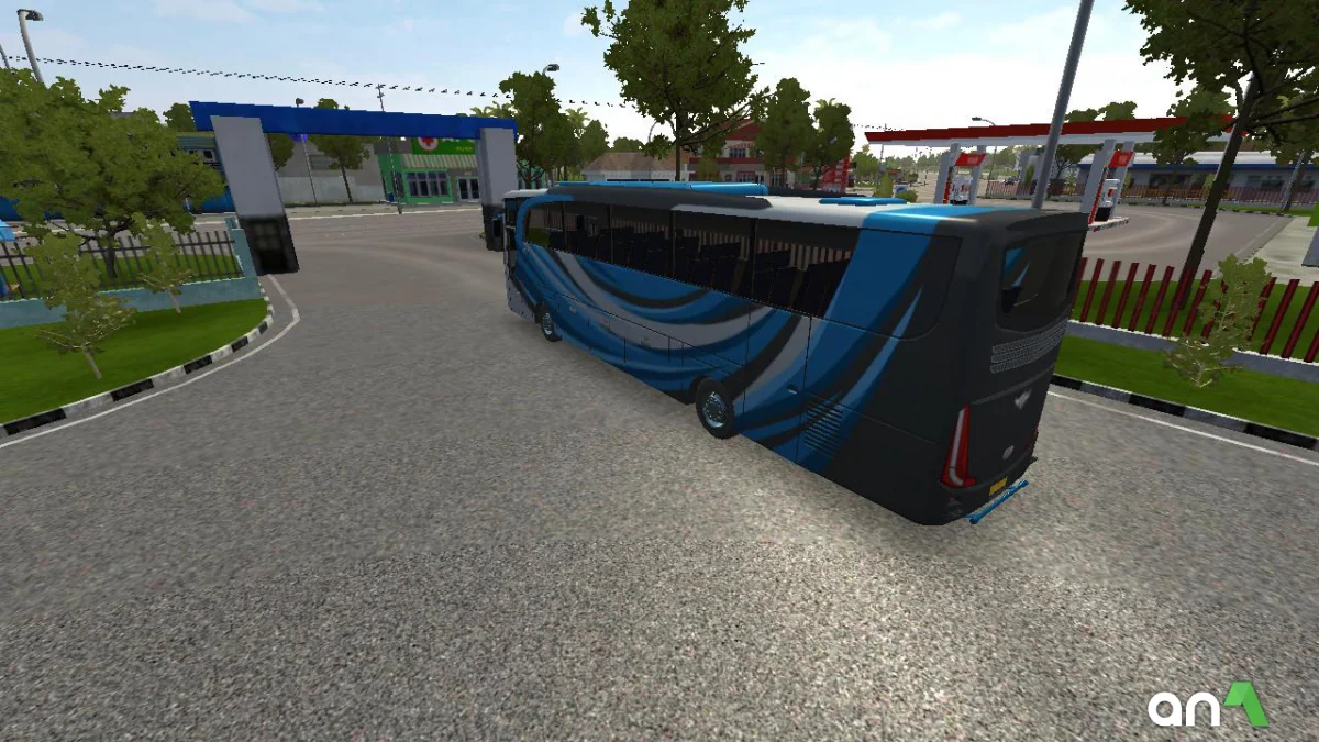 Bus Simulator Indonesia gameplay screenshot 1