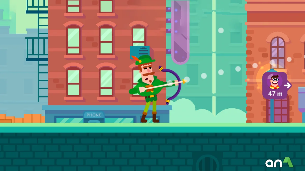 Bowmasters gameplay screenshot 1