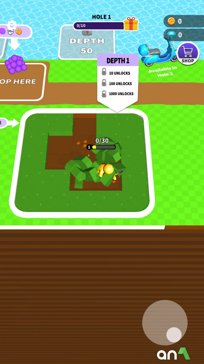 Dig Deep screenshot 1
