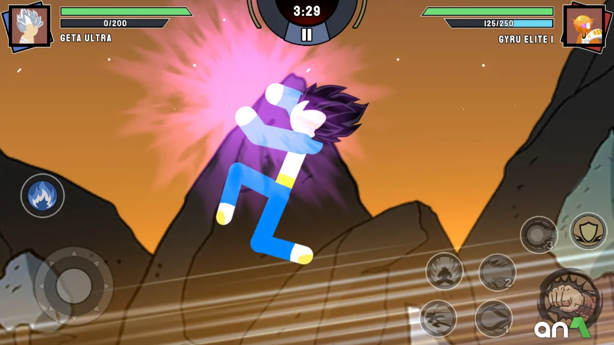 Stickman Warriors Screenshot 1