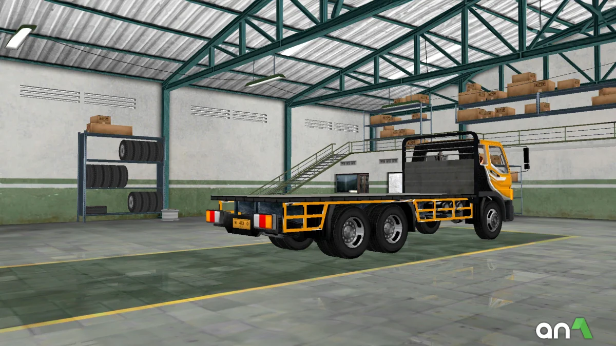 Screenshot 1 Truck Simulator Indonesia