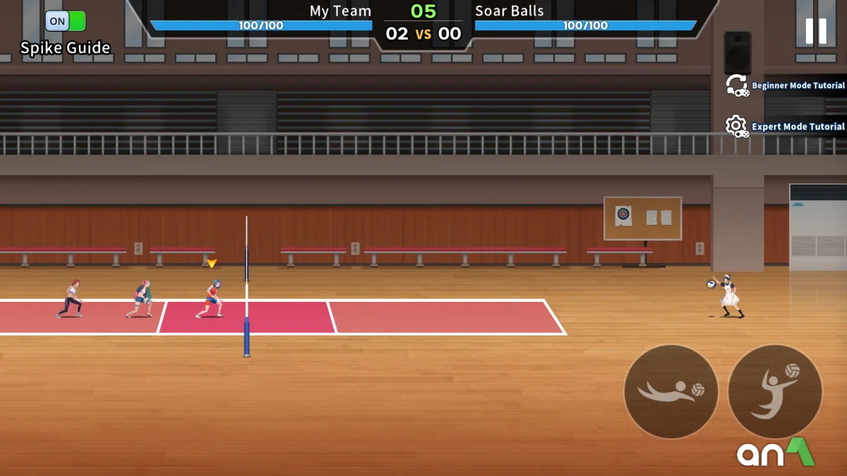 VolleyBall King gameplay preview 1