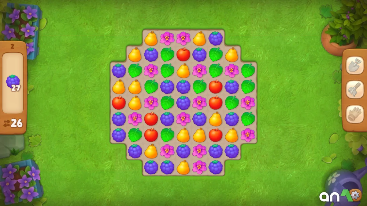 Gardenscapes screenshot 2