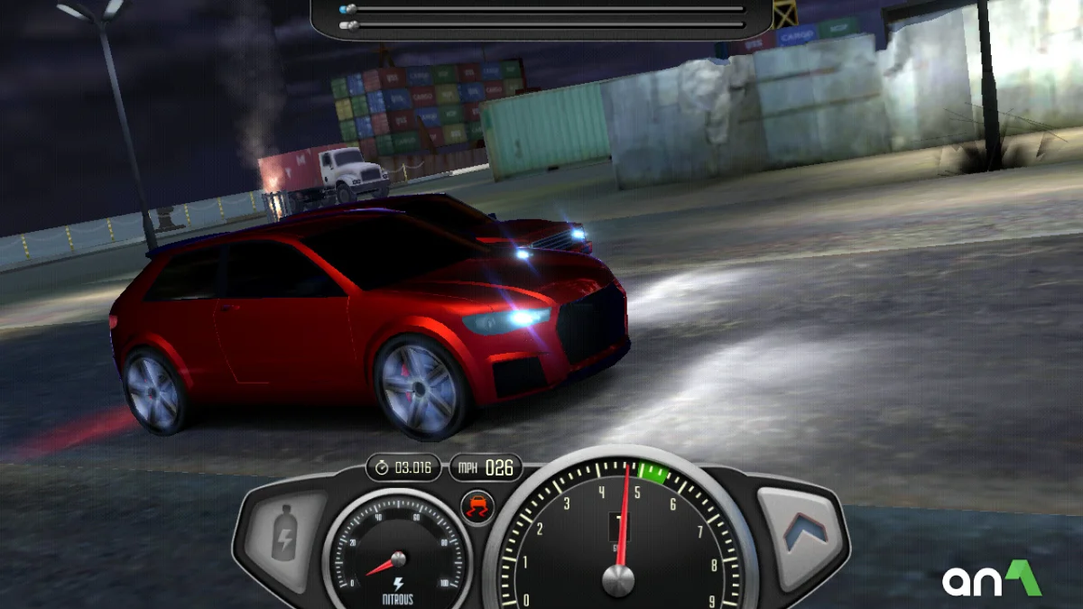Top speed: Drag & Fast Racing - Screenshot 1