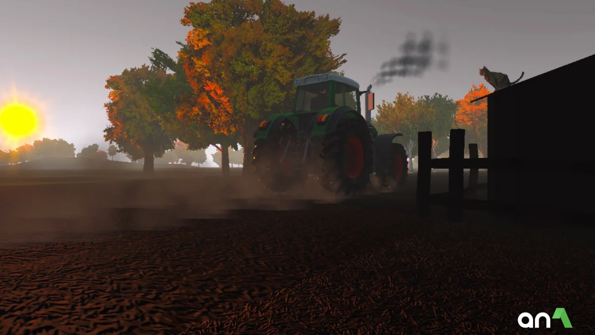 Screenshot gameplay Farm Sim: EVO 1