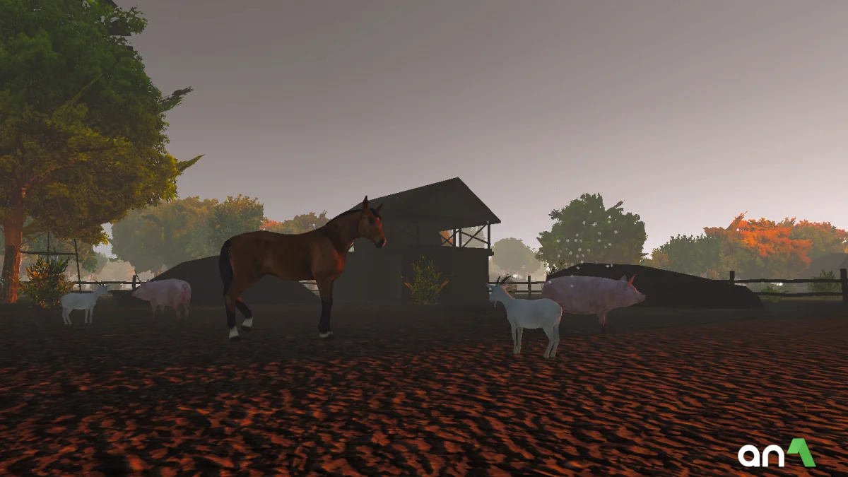 Screenshot gameplay Farm Sim: EVO 3