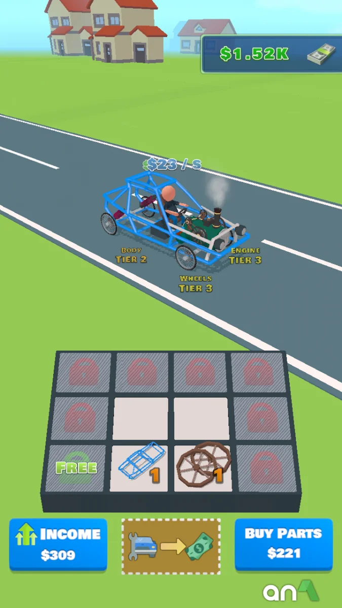 Idle Racer screenshot 1