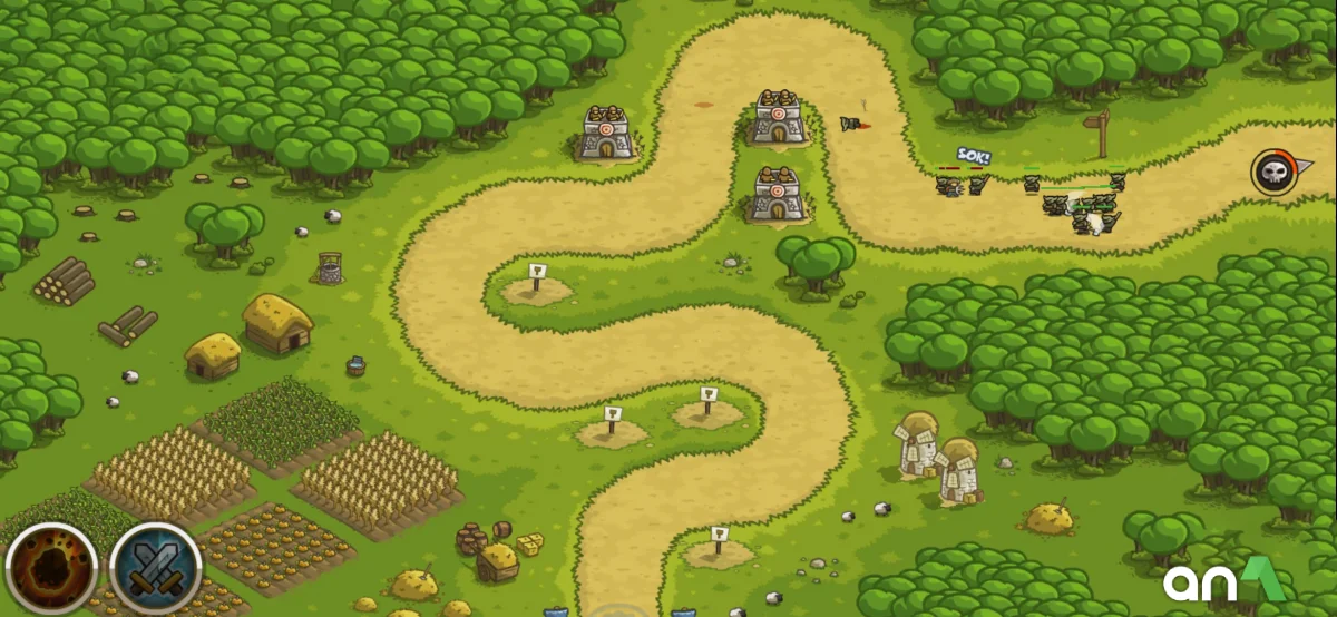 Kingdom Rush gameplay screenshot 2