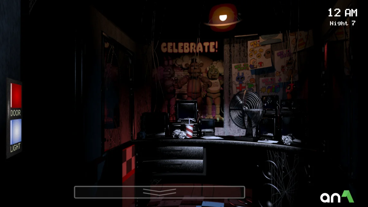 Five Nights at Freddy's gameplay screenshot 1
