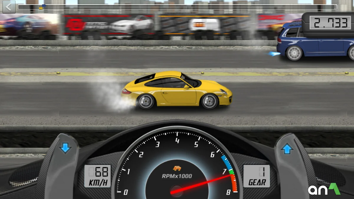 Captura de pantalla 2 del juego Drag Racing
