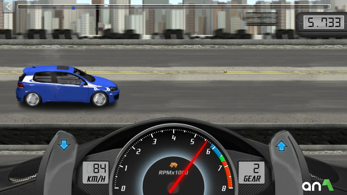 Captura de pantalla 3 del juego Drag Racing