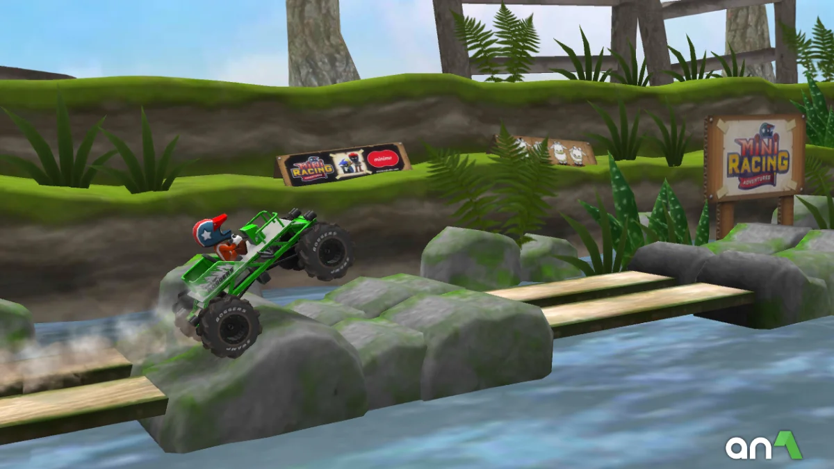 Mini Racing Adventures gameplay screenshot 2