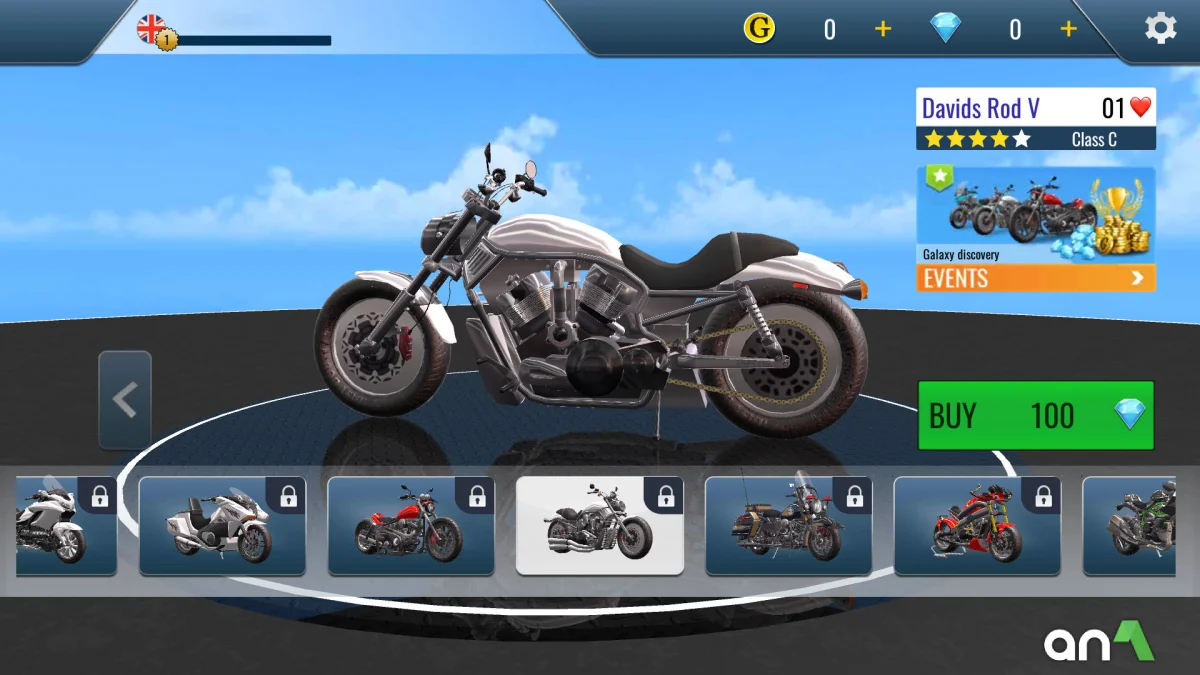 Traffic Bike Rush Driving City screenshot 2