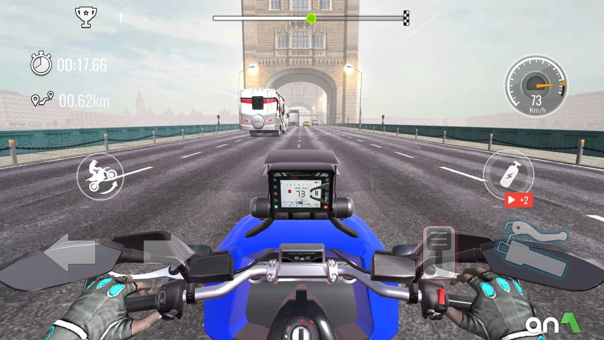 Traffic Bike Rush Driving City screenshot 3