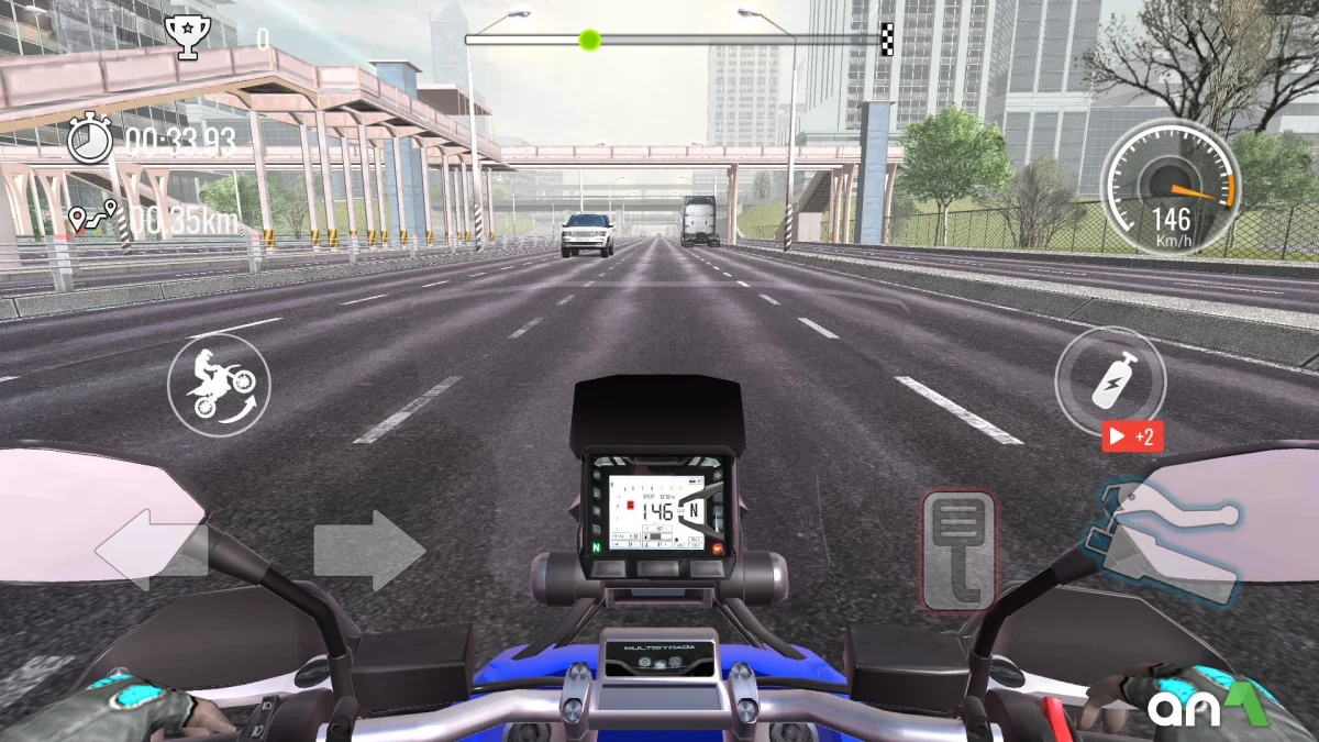 Traffic Bike Rush Driving City screenshot 4
