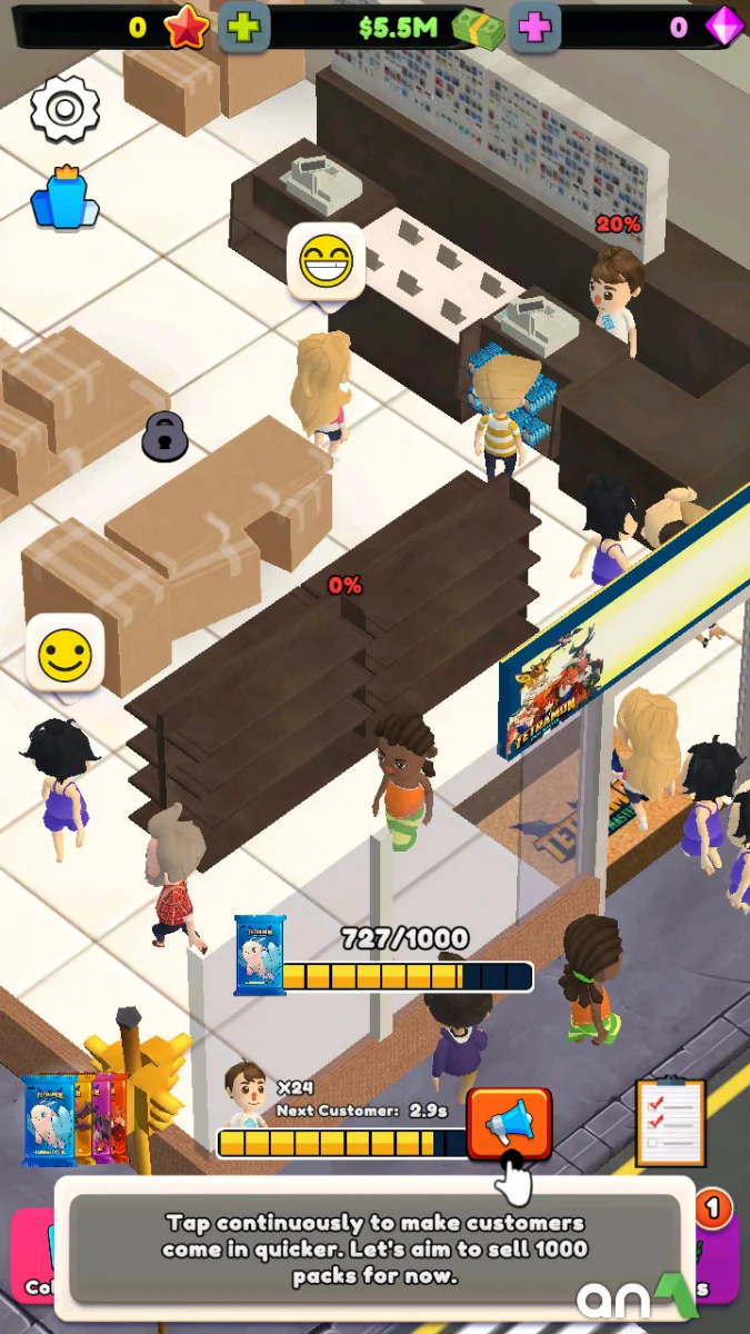 TCG Card Shop Tycoon Simulator gameplay screenshot 3