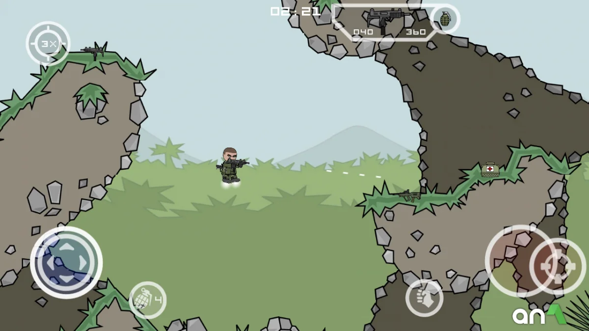 Mini Militia - War.io screenshot 3