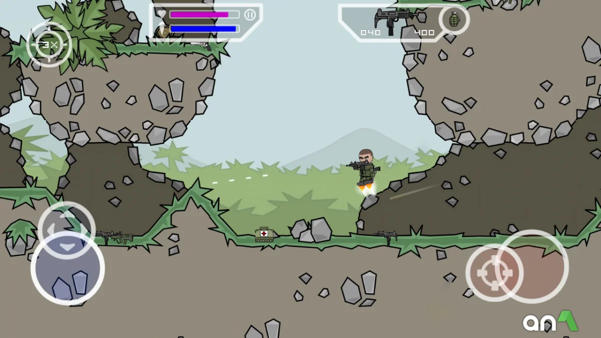 Mini Militia - War.io screenshot 1