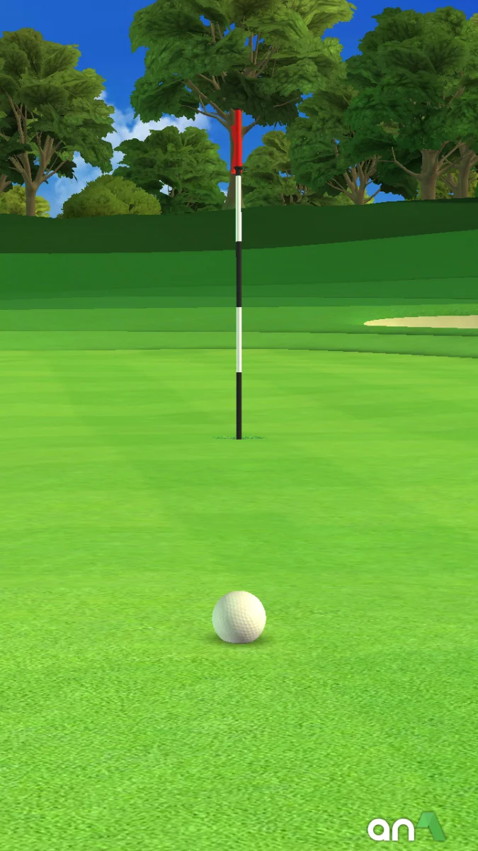 Screenshot dalam game Golf Clash 6