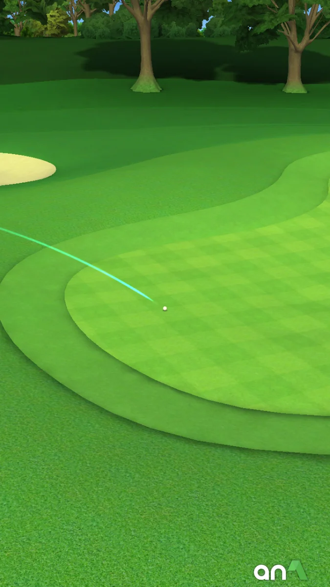 Screenshot dalam game Golf Clash 5