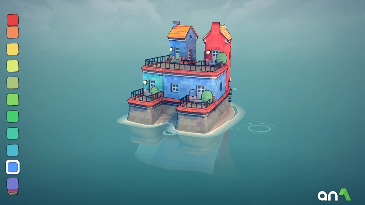 Townscaper screenshot 1