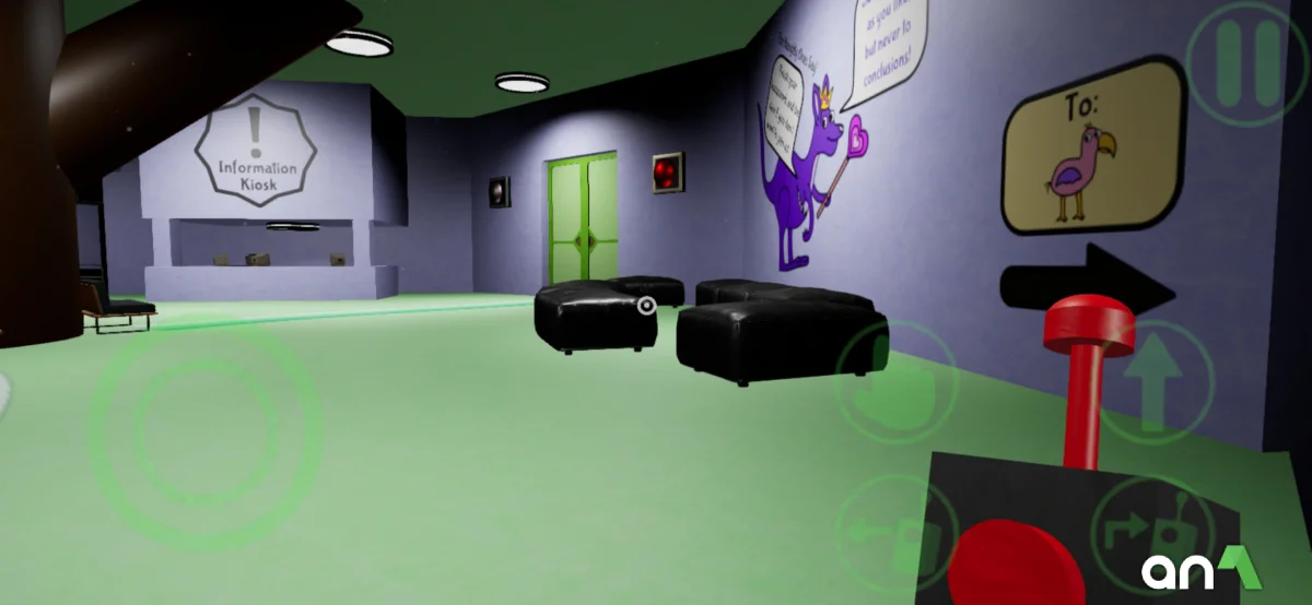 Captura de pantalla del gameplay de Garten of Banban 3 1