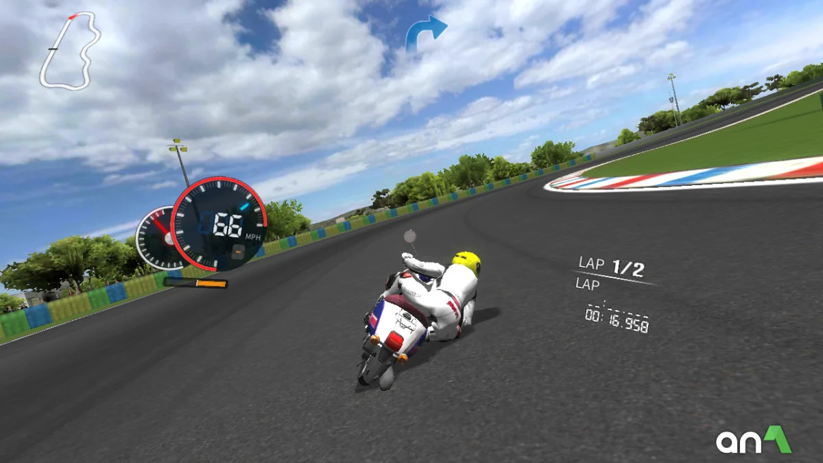 Captura de pantalla de Real Moto 2